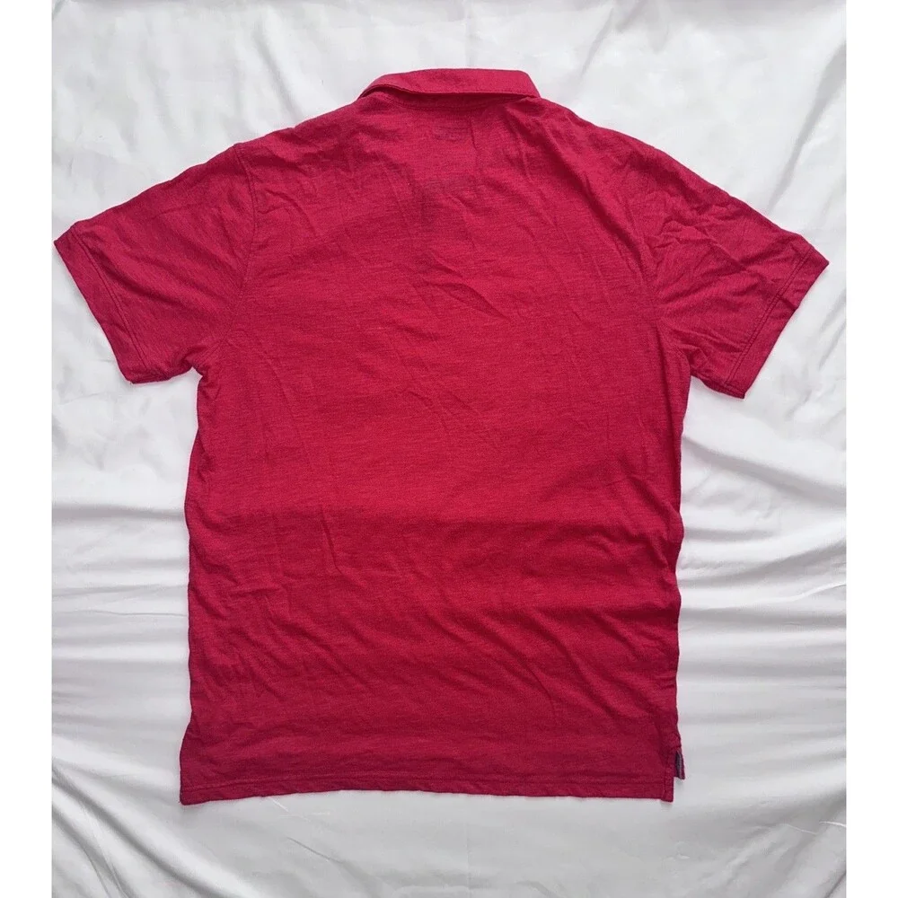 Levi's Men's Housemark Polo Shirt Red Size XL